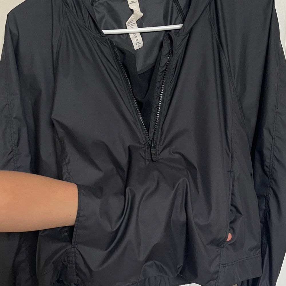 Lululemon black packable rain jacket - image 3